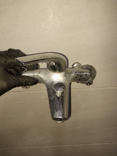 고압 세척 시공 현장 2